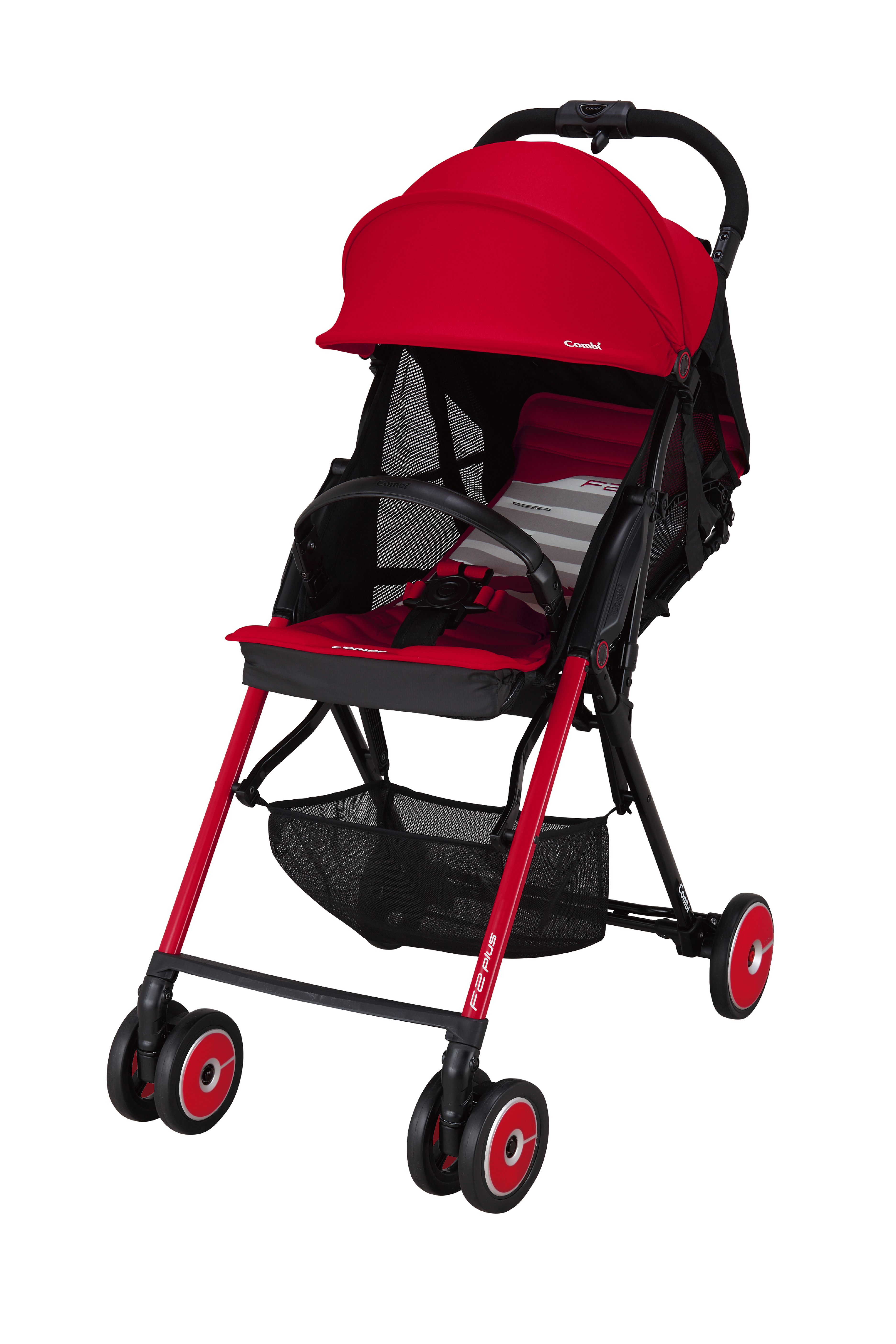 Компания COMBI - детская коляска «F2 Plus» Red (красная)(162272)